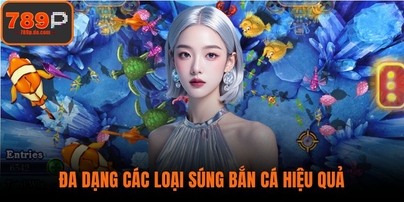 Đa dạng các loại súng bắn cá hiệu quả